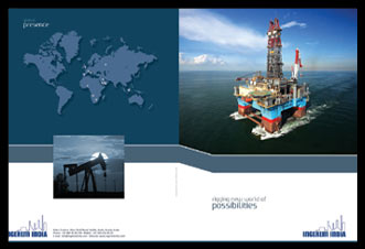 Leaflet brochure design created for CIAL's International Trade & Exhbition Centre