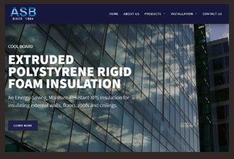 website developed for ASBava and Sons in Kerala
