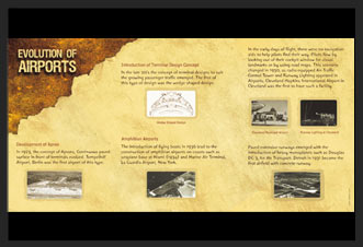 Flex design created for Cochin International Airport Museum (CIAL Museum)