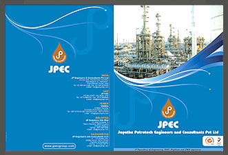 corporate brochure designed for JPEC group